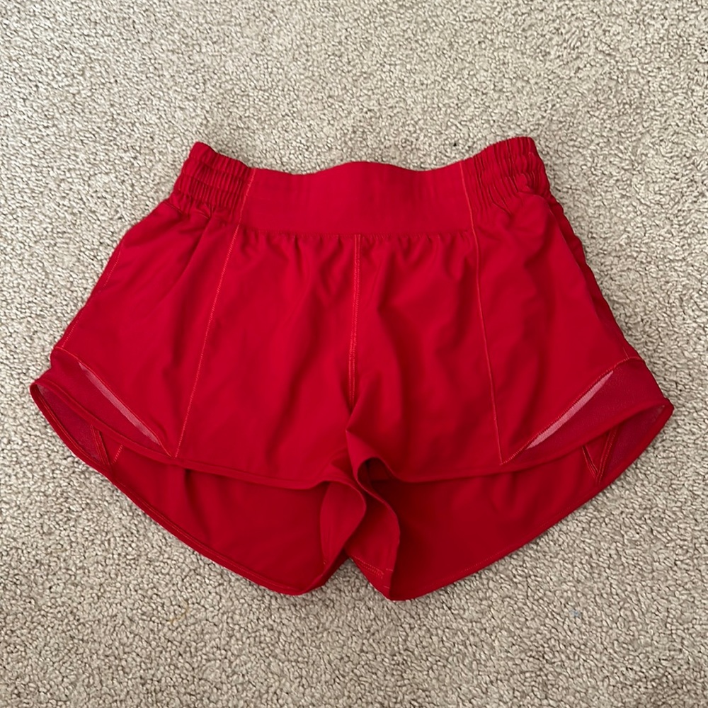 Lululemon High Rise Hotty Hot Shorts 2.5 Inch Seam